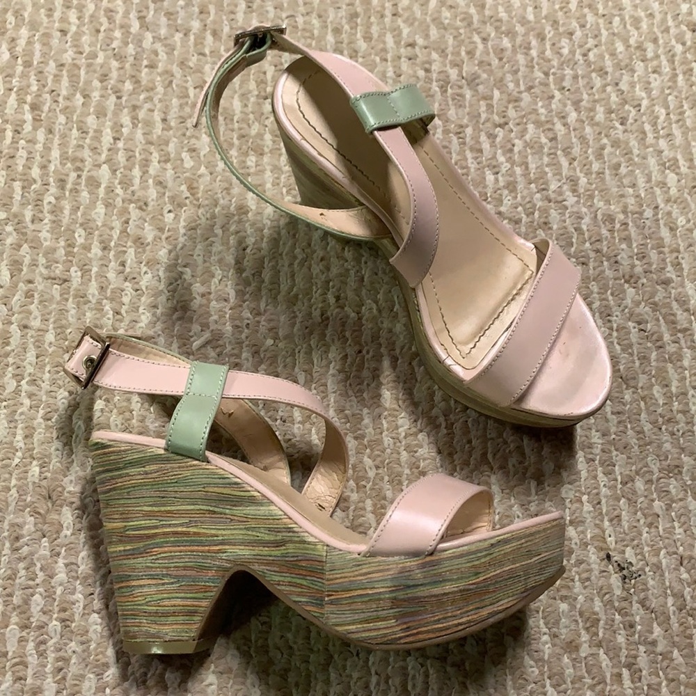 Super unique platform sandals